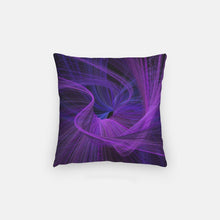 Load image into Gallery viewer, Purple Polynomial Play Artisan Pillow Case