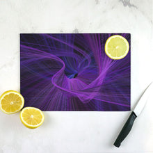 Load image into Gallery viewer, Purple Polynomial Play Cutting Board
