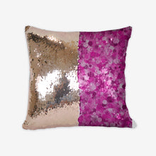 Load image into Gallery viewer, Pinktopia Sequin Reversible Pillow Case