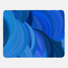 Load image into Gallery viewer, Blue Hills Sherpa Blanket
