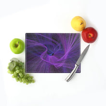 Load image into Gallery viewer, Purple Polynomial Play Cutting Board
