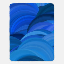 Load image into Gallery viewer, Blue Hills Sherpa Blanket
