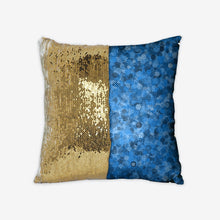 Load image into Gallery viewer, Pristine Pond Sequin Reversible Pillow Case
