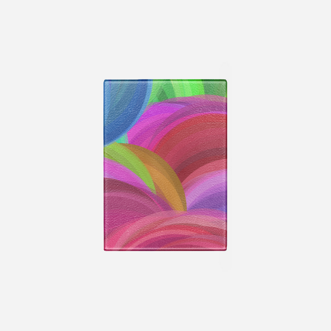 Pink Hills Cutting Board