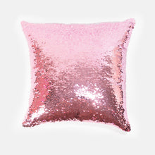 Load image into Gallery viewer, Pinktopia Sequin Reversible Pillow Case
